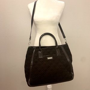 ❌❌SOLD❌❌ Vera Bradley Trapeze Tote - Espresso
